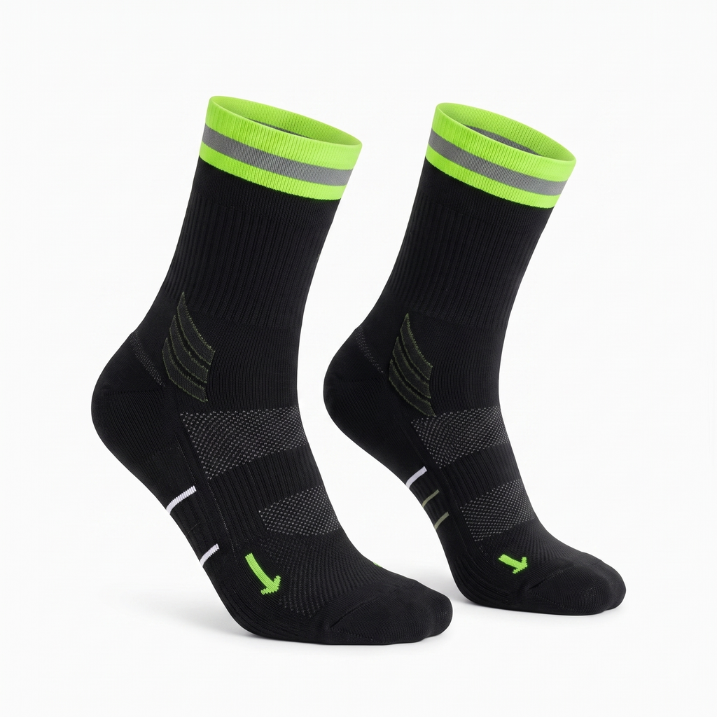Compression Crew Running Socks