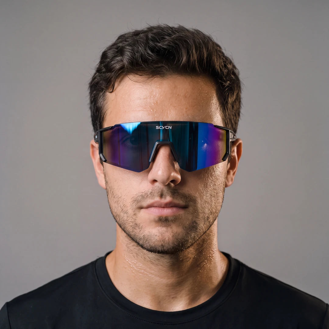 ChromaTrack Sports Sunglasses - Blue 2