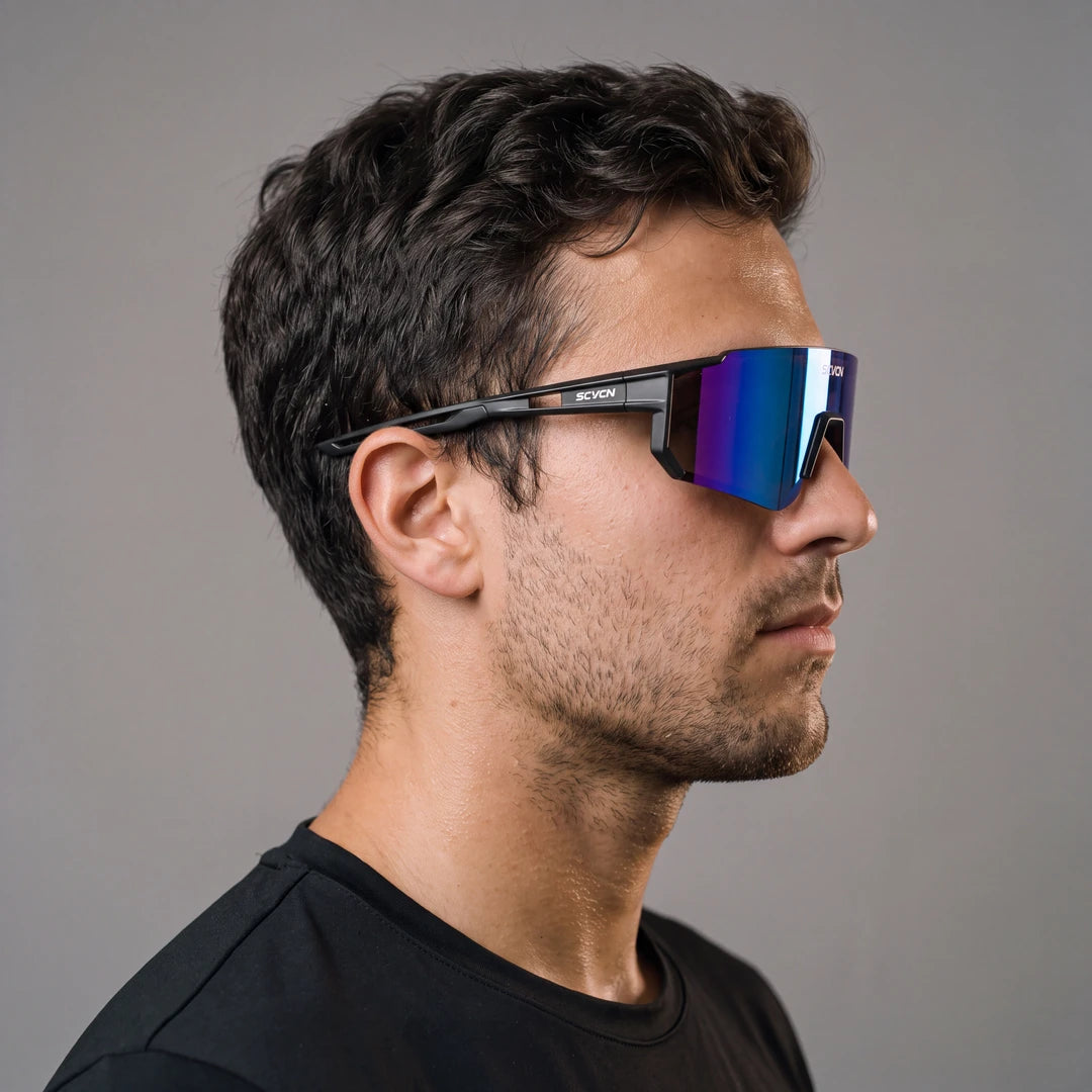 ChromaTrack Sports Sunglasses - Blue 2