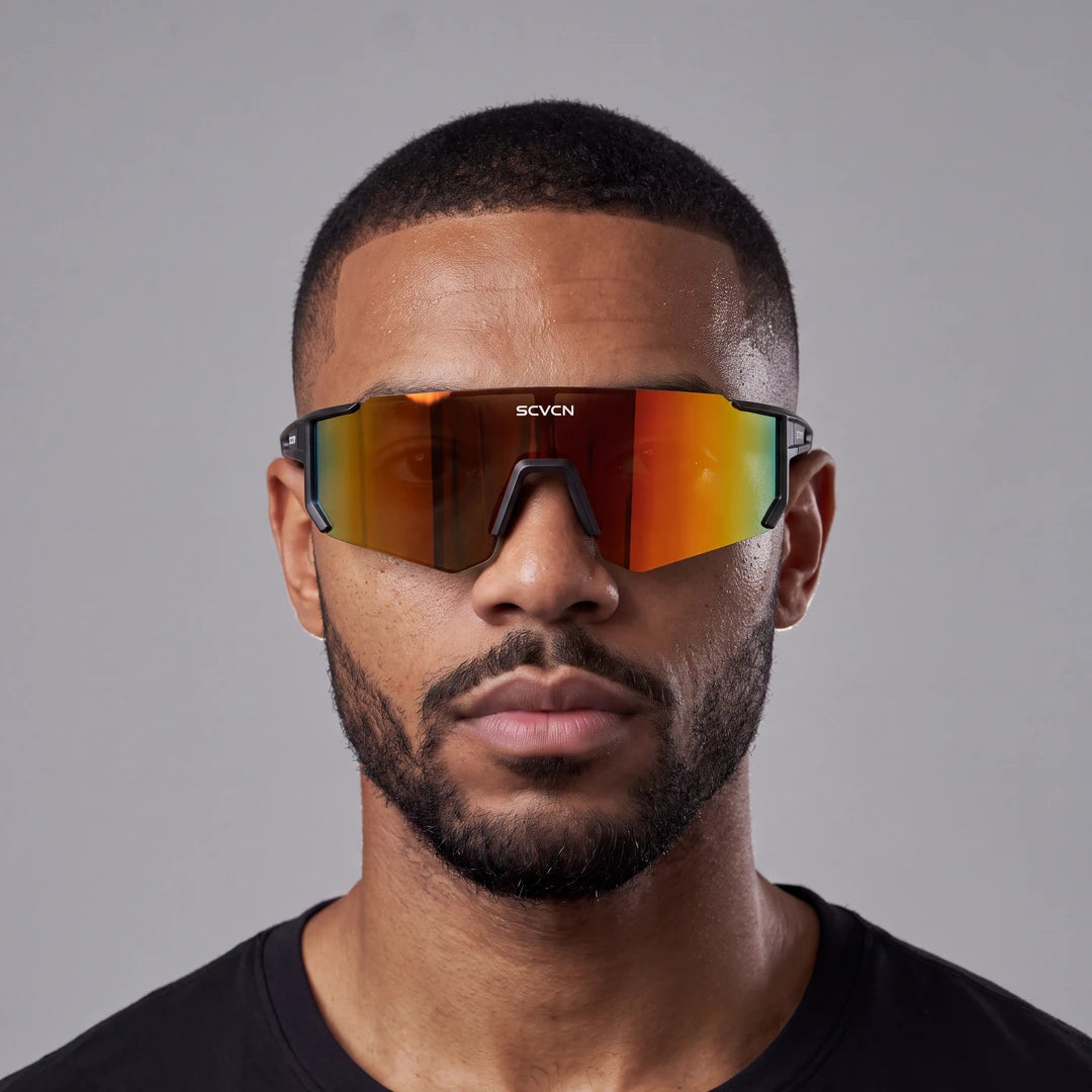 ChromaTrack Sports Sunglasses - Black Color