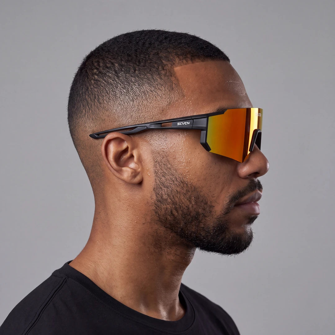 ChromaTrack Sports Sunglasses - Black Color