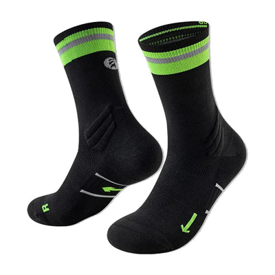 Sprint Pro Compression Running Socks - Black